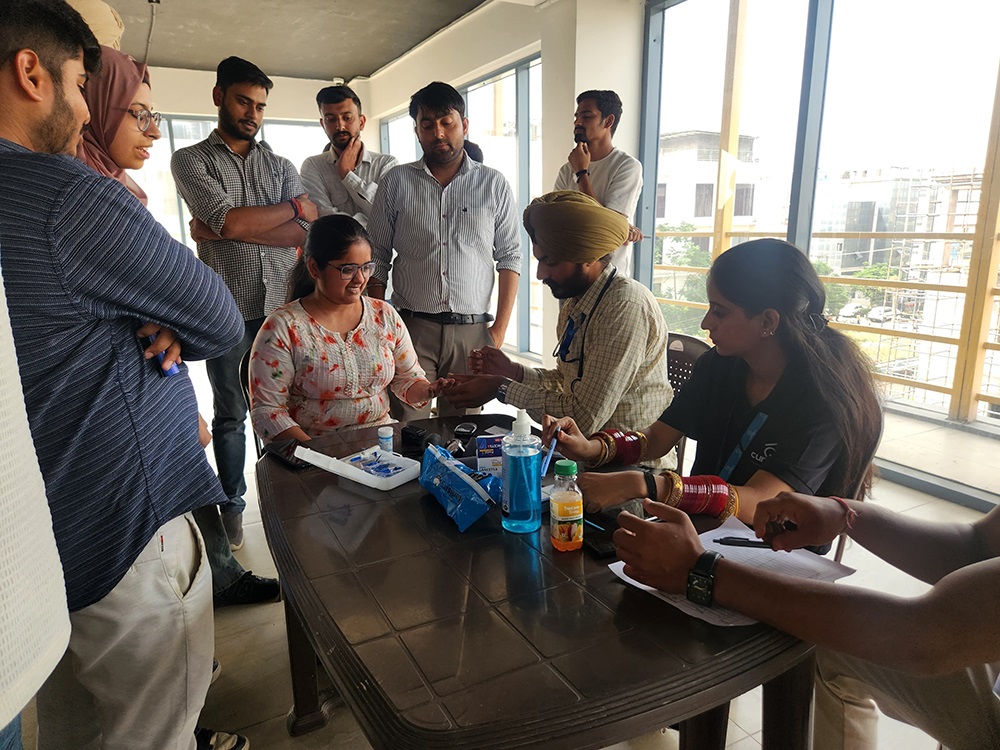 Organized Healthcare Session for Employees