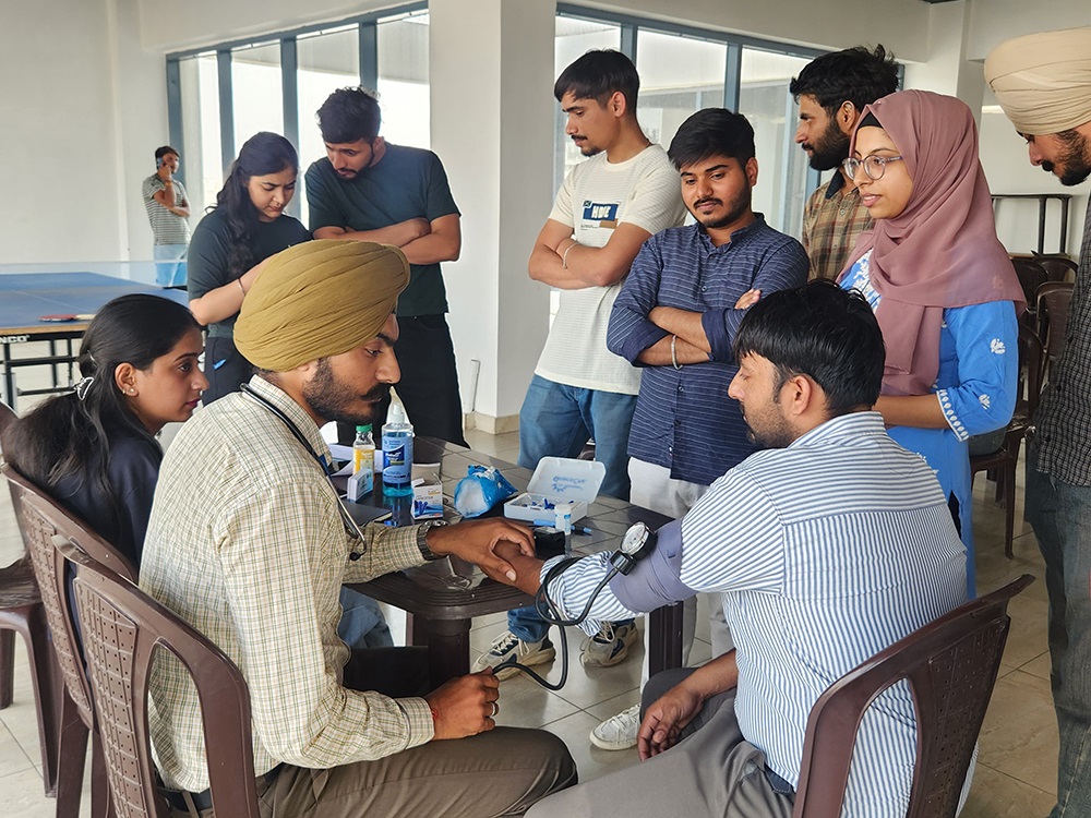 Organized Healthcare Session for Employees
